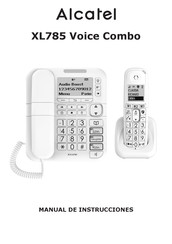 Alcatel XL785 Voice Combo Manual De Instrucciones