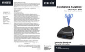 HoMedics SOUNDSPA SUNRISE SS-5500 Manual De Instrucciones E Información De Garantía