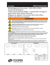 Cooper Lighting HALO Commercial HCC4 Serie Manual De Instrucciones