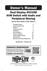 Tripp-Lite B004-2DUA2-K El Manual Del Propietario