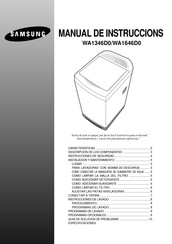 Samsung WA1346D0 Manual De Instruccions