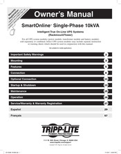 Tripp-Lite SmartOnline SU10KRT3U El Manual Del Propietario