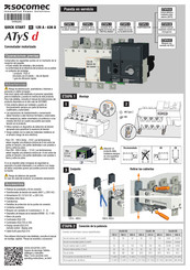 Socomec ATyS d Inicio Rápido