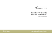 thomann Stairville LED Beam Ball 100 Quad Manual De Instrucciones