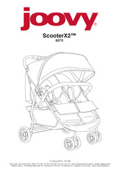 Joovy 807X Manual Del Usuario