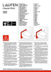 Laufen CLEANET RIVA Manual De Instrucciones