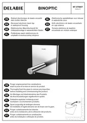 Delabie NT 370KIT Manual De Instrucciones