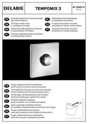 Delabie TEMPOMIX 3 Manual De Instrucciones