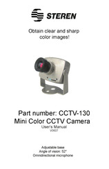 Steren CCTV-130 Manual De Instrucciones