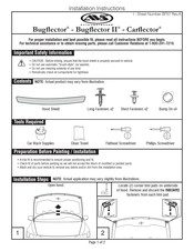 Auto Ventshade Bugflector Instrucciones De Instalación