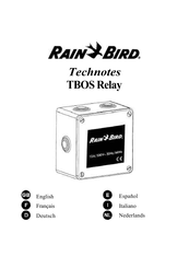 Rain Bird TBOS Notas Técnicas