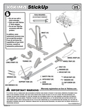 Yakima StickUp Manual Del Usuario