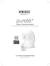 HoMedics Beauty Purete+ Manual Del Usuario