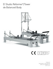 Balanced Body Studio Reformer Manual Del Usuario