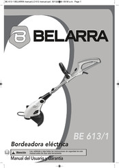 Belarra BE 613 Manual Del Usuario Y Garantía