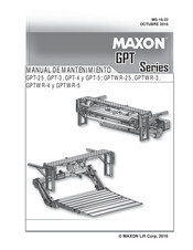 Maxon GPT-4 y GPT-5 Manual De Mantenimiento