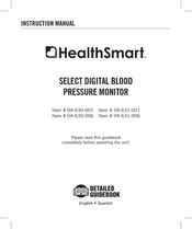 HealthSmart 04-631-001 Manual De Instrucciones