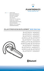 Plantronics EXPLORER 300 Serie Guia Del Usuario