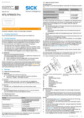 SICK AFS60S Pro Manual De Instrucciones