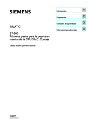 Siemens SIMATIC S7-300 Manual Del Usuario