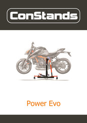 ConStands Power Evo Manual De Instrucciones