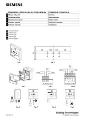 Siemens FDM1101A-Rx Instrucciones De Montaje