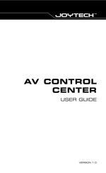 JOYTECH AV CONTROL CENTER Guia Del Usuario