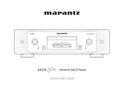 Marantz SACD 30n Guia De Inicio Rapido