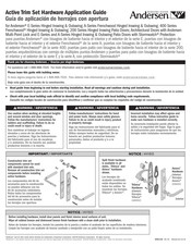 Andersen A Serie Guía De Aplicación
