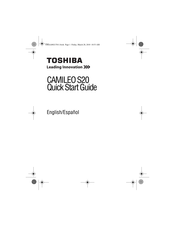 Toshiba CAMILEO S20 Guia De Inicio Rapido