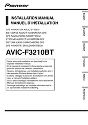 Pioneer AVIC-F3210BT Manual De Instalación