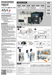 Socomec ATyS p Inicio Rápido