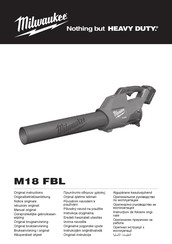 Milwaukee M18FBL-0 Manual Original