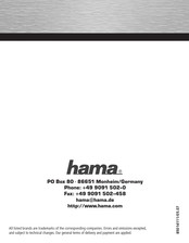 Hama RTR-10 Manual De Instrucciones