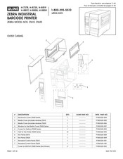 Uline H-8819 Manual De Instrucciones