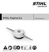 Stihl PolyCut 3-2 Manual De Instrucciones