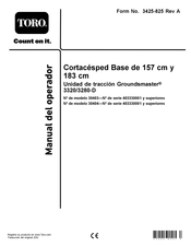 Toro Groundsmaster 3320 Manual Del Operador