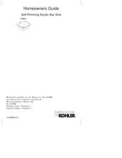 Kohler K-6015 Guía De Propietario