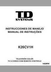 TD Systems K26CV1H Instrucciones De Manejo