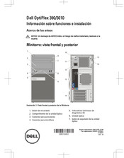 Dell OptiPlex 3010 Información Sobre Funciones E Instalación