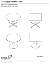 Bush Business Furniture W180258 Instrucciones De Montaje