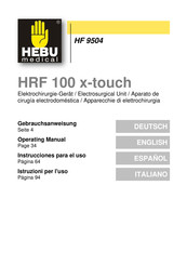 HEBU medical HRF 100 x-touch Instrucciones Para El Uso