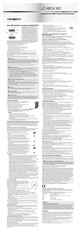 XBOX 360 Manual Del Usuario