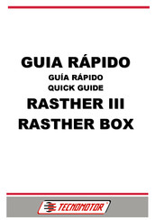 TECNOMOTOR Rasther III Guia Rápido