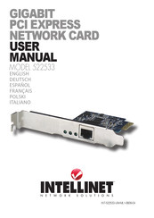 Intellinet Network Solutions 522533 Manual De Usuario