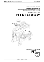 PFT G 5 c FU 230V Instrucciones De Servicio