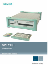 Siemens SIMATIC USB-Prommer Manual De Puesta En Marcha