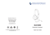 Grandstream GUV3050 Guía Rápida Del Usuario