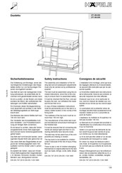 Hafele Duoletto 271.89.000 Guia De Inicio Rapido