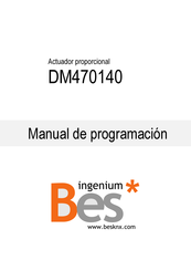 BES KNX DM470140 Manual De Programación